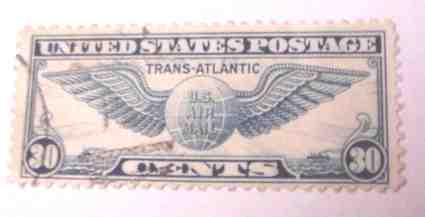 1939 US 30c Winged Globe